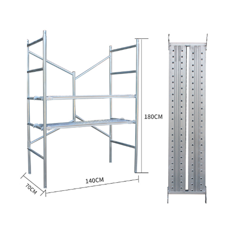 1.8-Meter Perforated Pedal Without Wheels