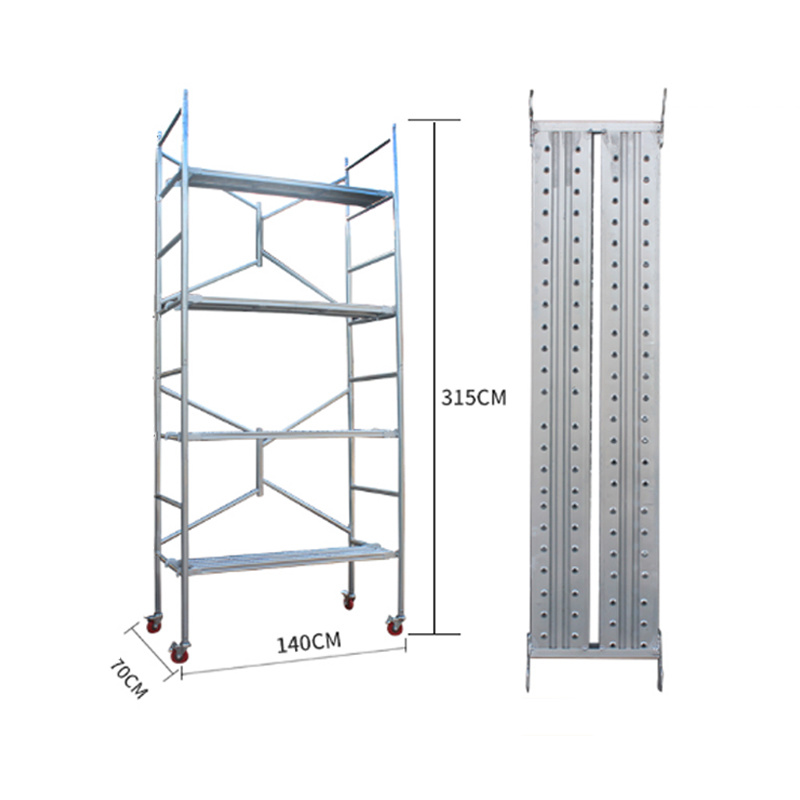 3.15-Meter Perforated Pedal With Wheels